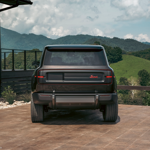 2026 Scout Motors Traveler Mountainside Concept Rear View